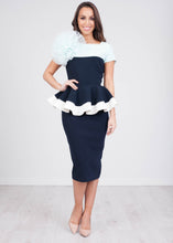 Load image into Gallery viewer, Marissa Mint &amp; Navy Two Piece - The Walk in Wardrobe