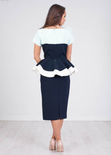 Load image into Gallery viewer, Marissa Mint &amp; Navy Two Piece - The Walk in Wardrobe