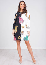Load image into Gallery viewer, Marissa Multiprint Dress - The Walk in Wardrobe