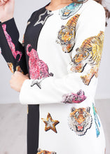 Load image into Gallery viewer, Marissa Multiprint Dress - The Walk in Wardrobe