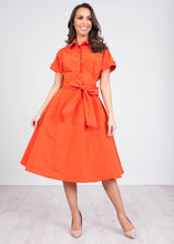 Load image into Gallery viewer, Marissa Orange Dress - The Walk in Wardrobe