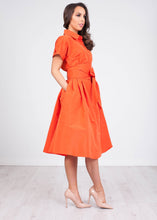 Load image into Gallery viewer, Marissa Orange Dress - The Walk in Wardrobe