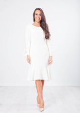 Load image into Gallery viewer, Marissa Pearl Cream Dress - The Walk in Wardrobe