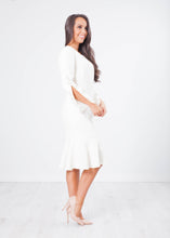 Load image into Gallery viewer, Marissa Pearl Cream Dress - The Walk in Wardrobe