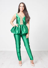 Load image into Gallery viewer, Matilda Green Two Piece - The Walk in Wardrobe