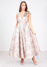 Load image into Gallery viewer, Matilda Rose Gold Dress - The Walk in Wardrobe
