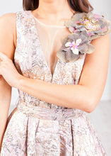 Load image into Gallery viewer, Matilda Rose Gold Dress - The Walk in Wardrobe