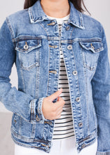 Load image into Gallery viewer, Mia Denim Jacket - The Walk in Wardrobe