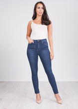 Load image into Gallery viewer, &#39;Nicole&#39; Dark Denim Skinny Jeans - The Walk in Wardrobe