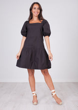 Load image into Gallery viewer, Nora Black Tiered Dress - The Walk in Wardrobe