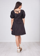 Load image into Gallery viewer, Nora Black Tiered Dress - The Walk in Wardrobe