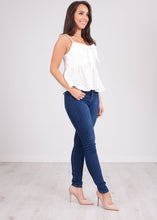 Load image into Gallery viewer, Nora Broiderie White Top - The Walk in Wardrobe