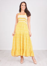 Load image into Gallery viewer, Nora Mustard Midi Dress - The Walk in Wardrobe