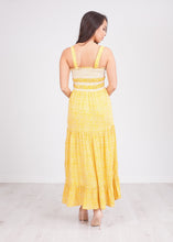 Load image into Gallery viewer, Nora Mustard Midi Dress - The Walk in Wardrobe
