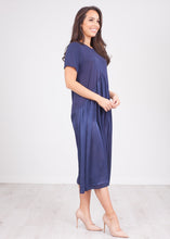 Load image into Gallery viewer, Nora Navy Contrasting Dress - The Walk in Wardrobe