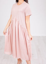 Load image into Gallery viewer, Nora Pink Contrasting Dress - The Walk in Wardrobe
