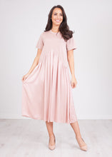 Load image into Gallery viewer, Nora Pink Contrasting Dress - The Walk in Wardrobe