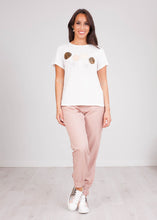 Load image into Gallery viewer, Nora White Printed T-Shirt - The Walk in Wardrobe