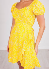 Load image into Gallery viewer, Nora Yellow Floral Dress - The Walk in Wardrobe