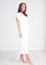 Load image into Gallery viewer, Paige White Culotte Jumpsuit - The Walk in Wardrobe