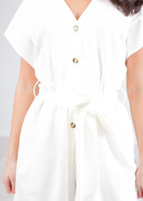 Load image into Gallery viewer, Paige White Culotte Jumpsuit - The Walk in Wardrobe