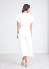 Load image into Gallery viewer, Paige White Culotte Jumpsuit - The Walk in Wardrobe