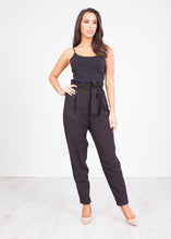 Load image into Gallery viewer, Penny Black Paper-bag Waist Trousers - The Walk in Wardrobe