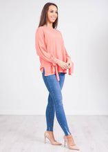 Load image into Gallery viewer, Perla Coral Sweatshirt - The Walk in Wardrobe