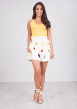 Load image into Gallery viewer, Pippa Fruit Embroidered Shorts - The Walk in Wardrobe