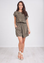 Load image into Gallery viewer, Pippa Khaki Top - The Walk in Wardrobe