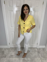 Load image into Gallery viewer, Pippa Lemon Utility Top - The Walk in Wardrobe