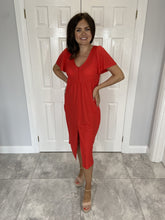 Load image into Gallery viewer, Pippa Red Dress - The Walk in Wardrobe