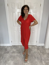 Load image into Gallery viewer, Pippa Red Dress - The Walk in Wardrobe
