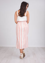 Load image into Gallery viewer, Pippa Red Stripe Skirt - The Walk in Wardrobe