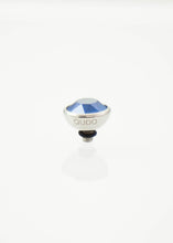 Load image into Gallery viewer, Qudo - 10mm Navy Silver Ring Topper - The Walk in Wardrobe