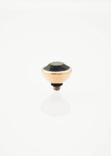 Load image into Gallery viewer, Qudo - Black Rose Gold Ring Topper - The Walk in Wardrobe