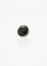 Load image into Gallery viewer, Qudo - Black Silver Ring Topper - The Walk in Wardrobe