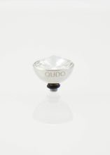 Load image into Gallery viewer, Qudo - Famosa Silver 13mm Bottone Crystal - The Walk in Wardrobe