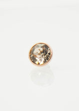 Load image into Gallery viewer, Qudo - Rose Gold Crystal Silk Topper - The Walk in Wardrobe