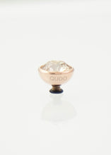 Load image into Gallery viewer, Qudo - Rose Gold Crystal Silk Topper - The Walk in Wardrobe