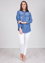 Load image into Gallery viewer, Quinn Denim Shirt - The Walk in Wardrobe