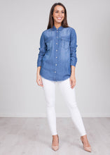 Load image into Gallery viewer, Quinn Denim Shirt - The Walk in Wardrobe