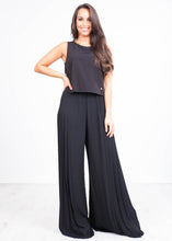 Load image into Gallery viewer, Rachelle Black Jumpsuit - The Walk in Wardrobe