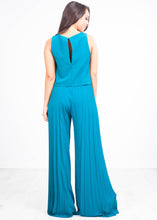Load image into Gallery viewer, Rachelle Teal Jumpsuit - The Walk in Wardrobe