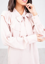 Load image into Gallery viewer, Rita Blush Blouse - The Walk in Wardrobe