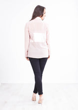 Load image into Gallery viewer, Rita Blush Sheer Blouse - The Walk in Wardrobe