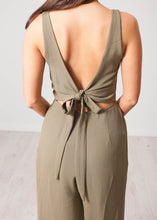 Load image into Gallery viewer, Rita Khaki Jumpsuit - The Walk in Wardrobe