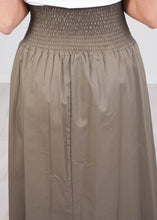 Load image into Gallery viewer, Rita Khaki Skirt - The Walk in Wardrobe