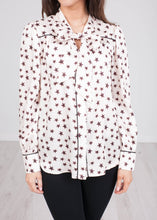 Load image into Gallery viewer, Rita Star Long Sleeve Blouse - The Walk in Wardrobe
