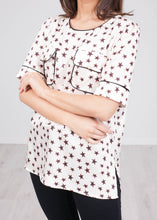 Load image into Gallery viewer, Rita Star Short Sleeve Top - The Walk in Wardrobe